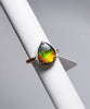 18k Ammolite Diamond Ring #2095