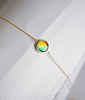 14K Ammolite Bracelet  #2124