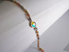 14K Ammolite Bracelet  #2123