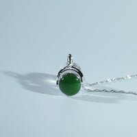 Canadian Jade Double-Sided Pendant #1092