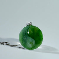 JADE TAI CHI PENDANT  #1093