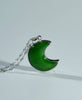 Canadian Jade Moon Pendant #1098