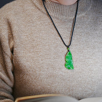 POLAR JADE FISH PENDANT #1411