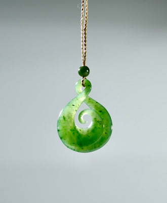 SINGLE TWIST KORU PENDANT #1111