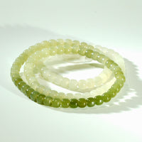 Green Polished Jade Necklace #1693