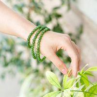 108 Jade Round Beaded Necklace #1818