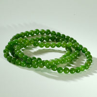 108 Jade Round Beaded Necklace #1818