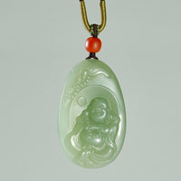 Siberian Jade Buddha Pendant #1713