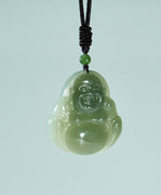 SIBERIAN JADE BUDDHA PENDANT #1707