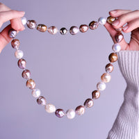 19" KASUMIGA FRESHWATER PEARL NECKLACE #1929