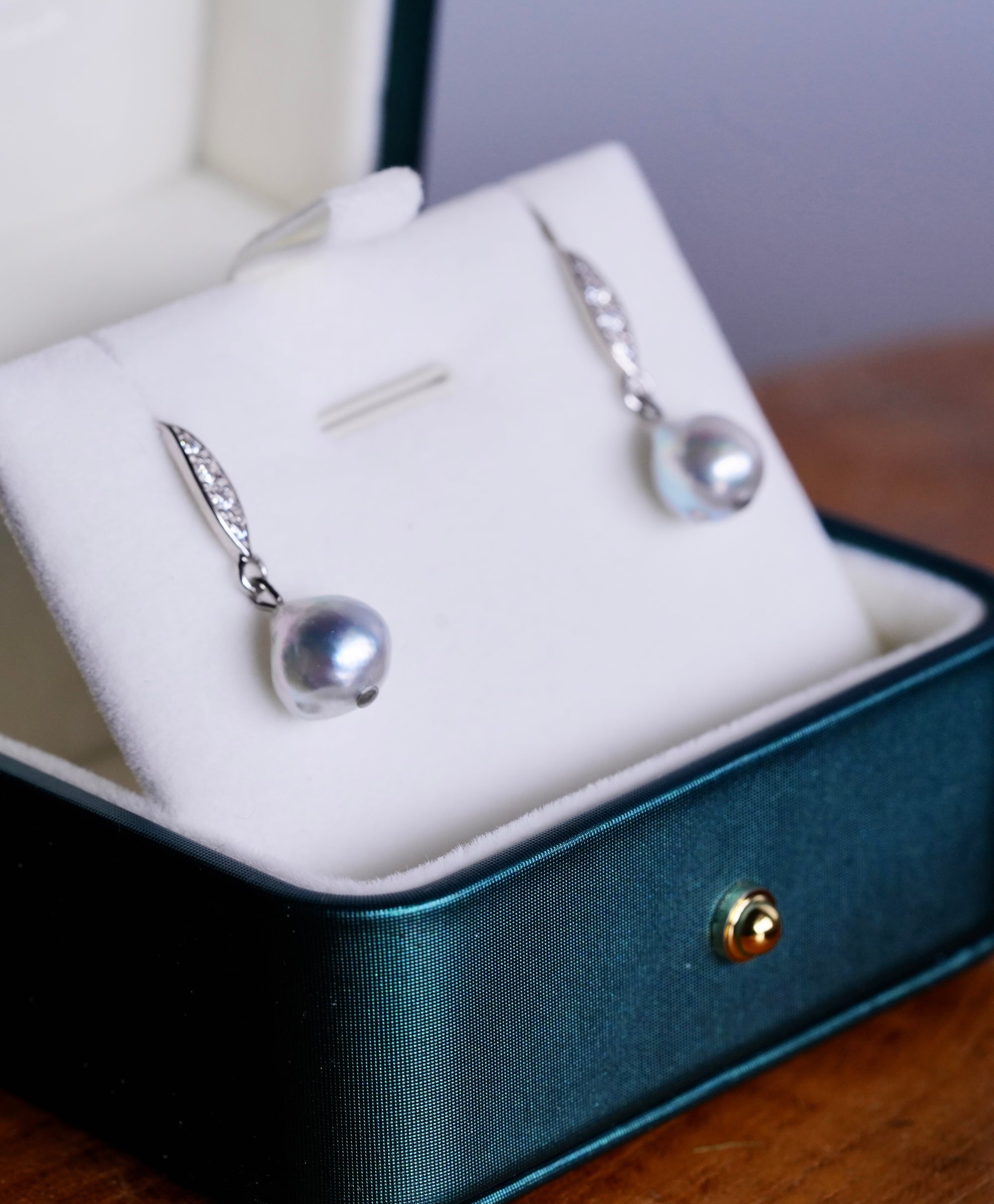 Akoya Pearl Earrings #2279