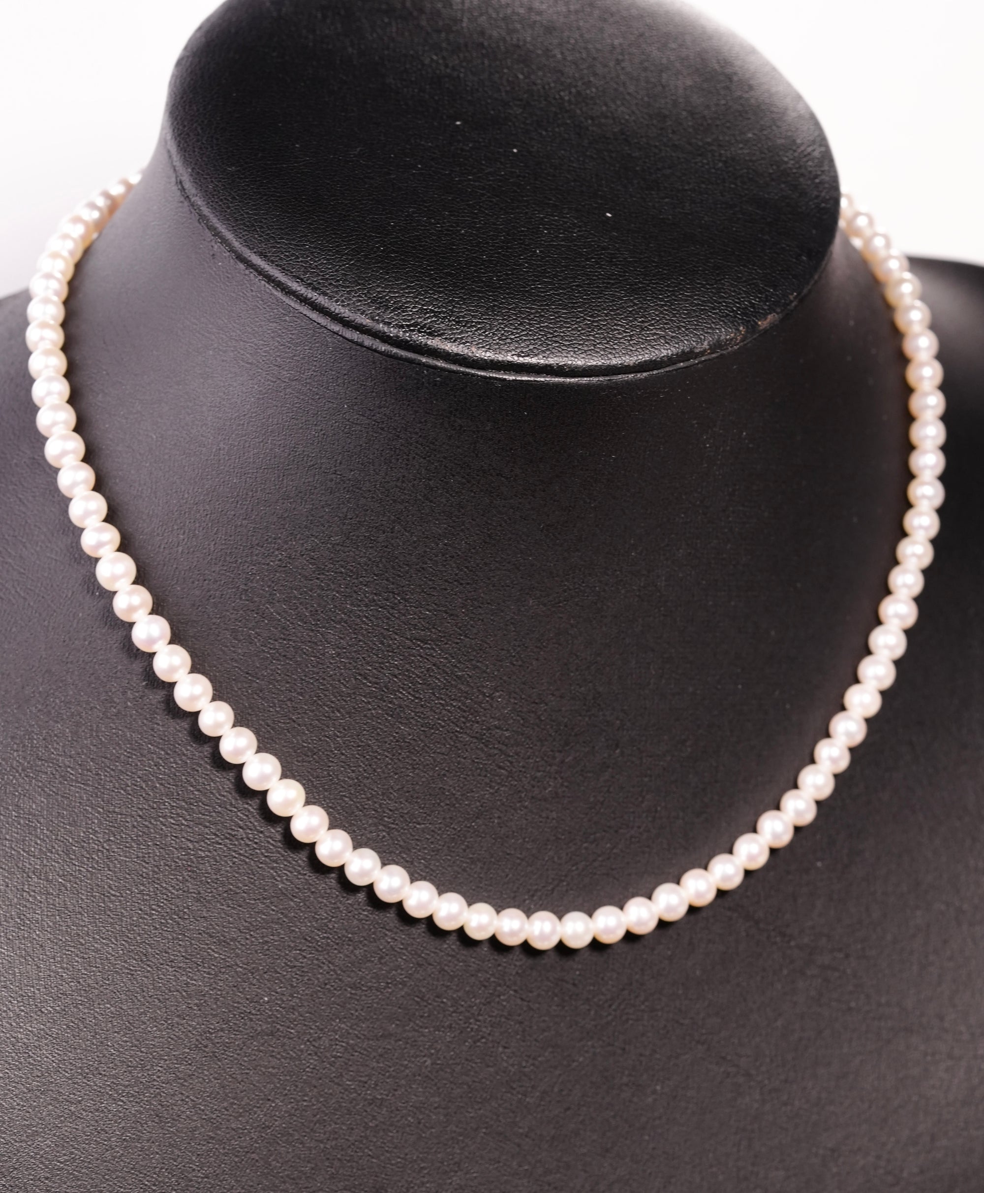 14K 4.5-5mm Freshwater Pearl Necklace #2297