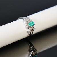 14K Colombian Emerald Ring #2208