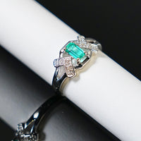 14K Colombian Emerald Ring #2208