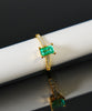 18K Colombian Emerald Ring #2187