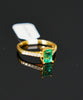 18K Colombian Emerald Ring #2187