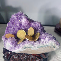Amethyst Geode Base Cut (4 LB) #3086