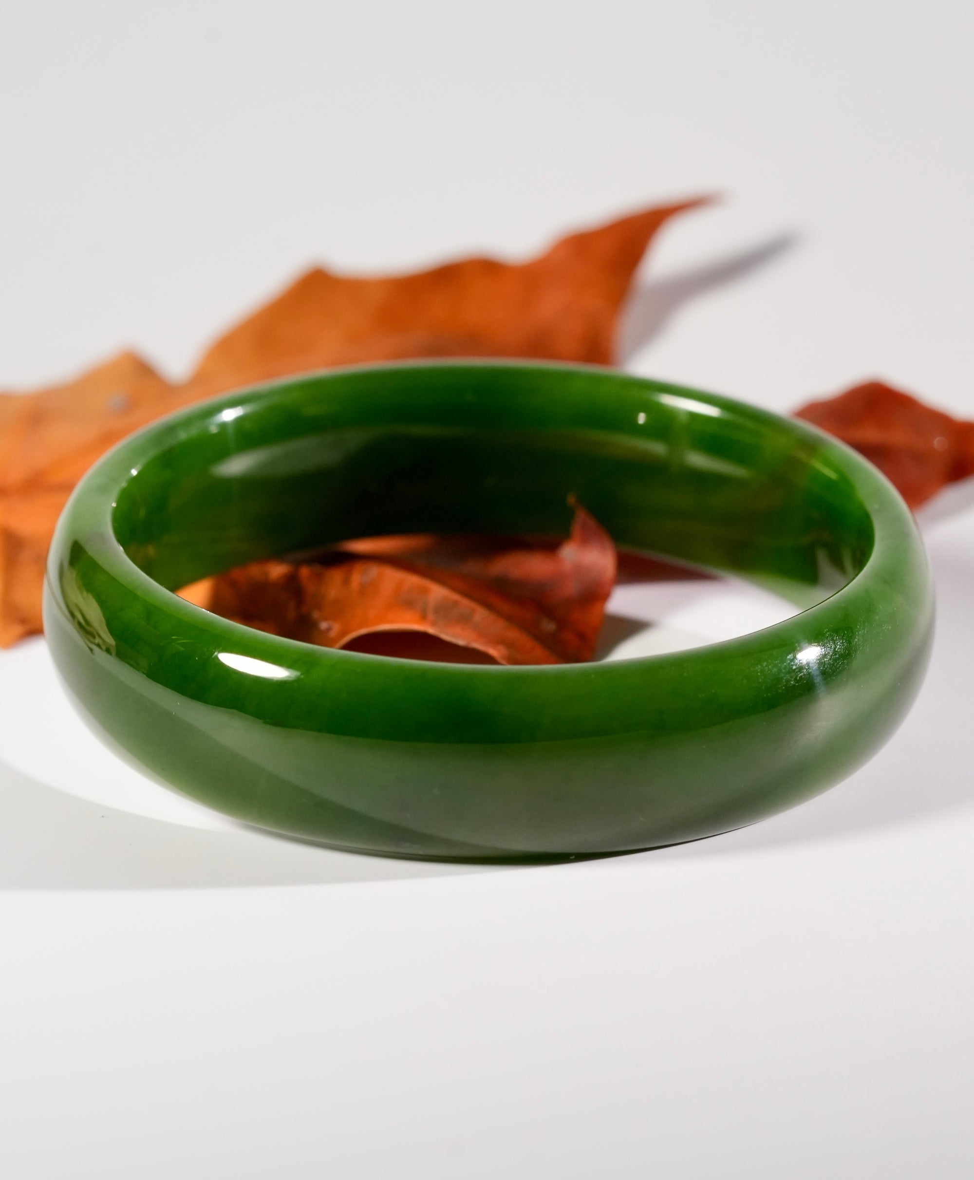 AA Canadian Polar Jade Bangle 62.6mm #199