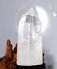 Madagascar White Crystal Point Tower
