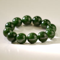 18mm Jade Beaded Bracelet #1880