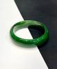 Canadian Polar Jade Bangle Natural Jade Bracelet A Grade 58.5mm #1468