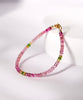 6.5" Candy Love Tourmaline Bracelet #1869