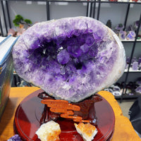 Heart Amethyst Treasure Bowl (23.2 LB) #2845