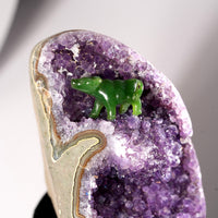 Amethyst Clusters Stone Base Cut (0.72 LB) #3035