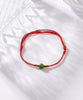Canadian Polar Jade Lucky Red Bracelet Red String Protection Natural Jade 6mm #1014