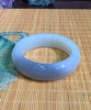 White Jade Bangle 56mm #860