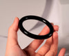 Dark Green Jade Bangle Natural Jade Bracelet 7 to 8mm #1660