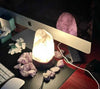 Natural Rose Quartz Light Lamp