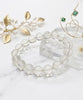 White Crystal Purify Crystal Bracelet Top Grade Natural Crystal #1606