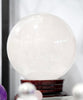 Natural White Crystal (Rock Crystal) Ball