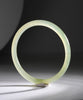 Hetian Jade Round Bangle Natural Jade Bracelet 52.8mm #1347