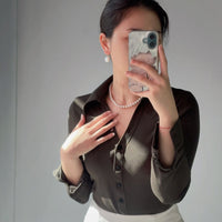 14K 6.5-7mm Akoya Pearl Necklace #2292