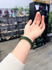Canadian Polar Jade Bangle Natural Jade Bracelet A Grade 57.5mm #1519