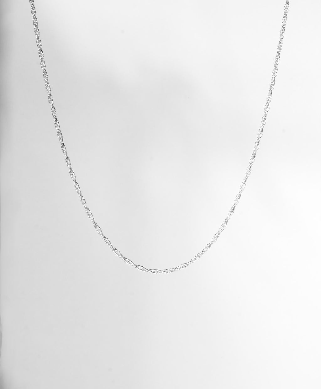 Adjustable Tuisted Magic 925 Sterling Silver Chain #1