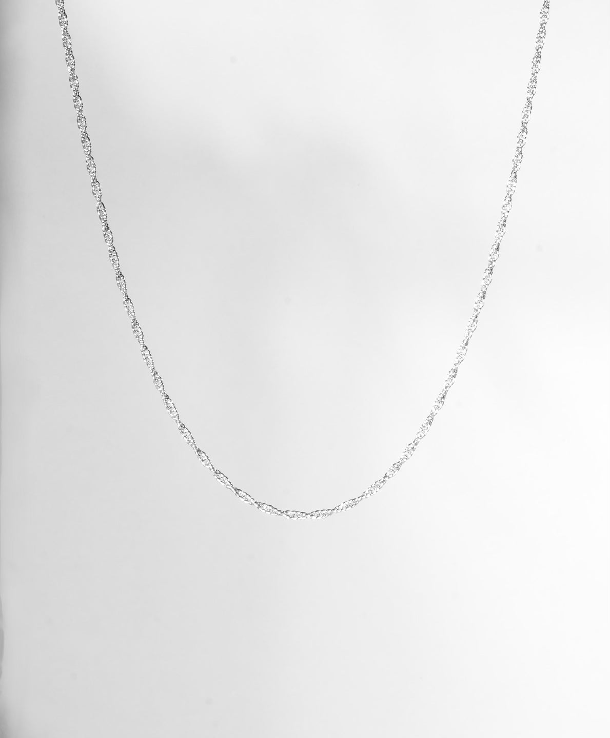 Adjustable Tuisted Magic 925 Sterling Silver Chain #1