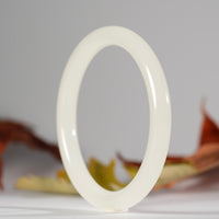 White Jade Bangle 61mm #867