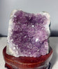 Amethyst Cluster Stone Base Cut (1.73 LB) #2513