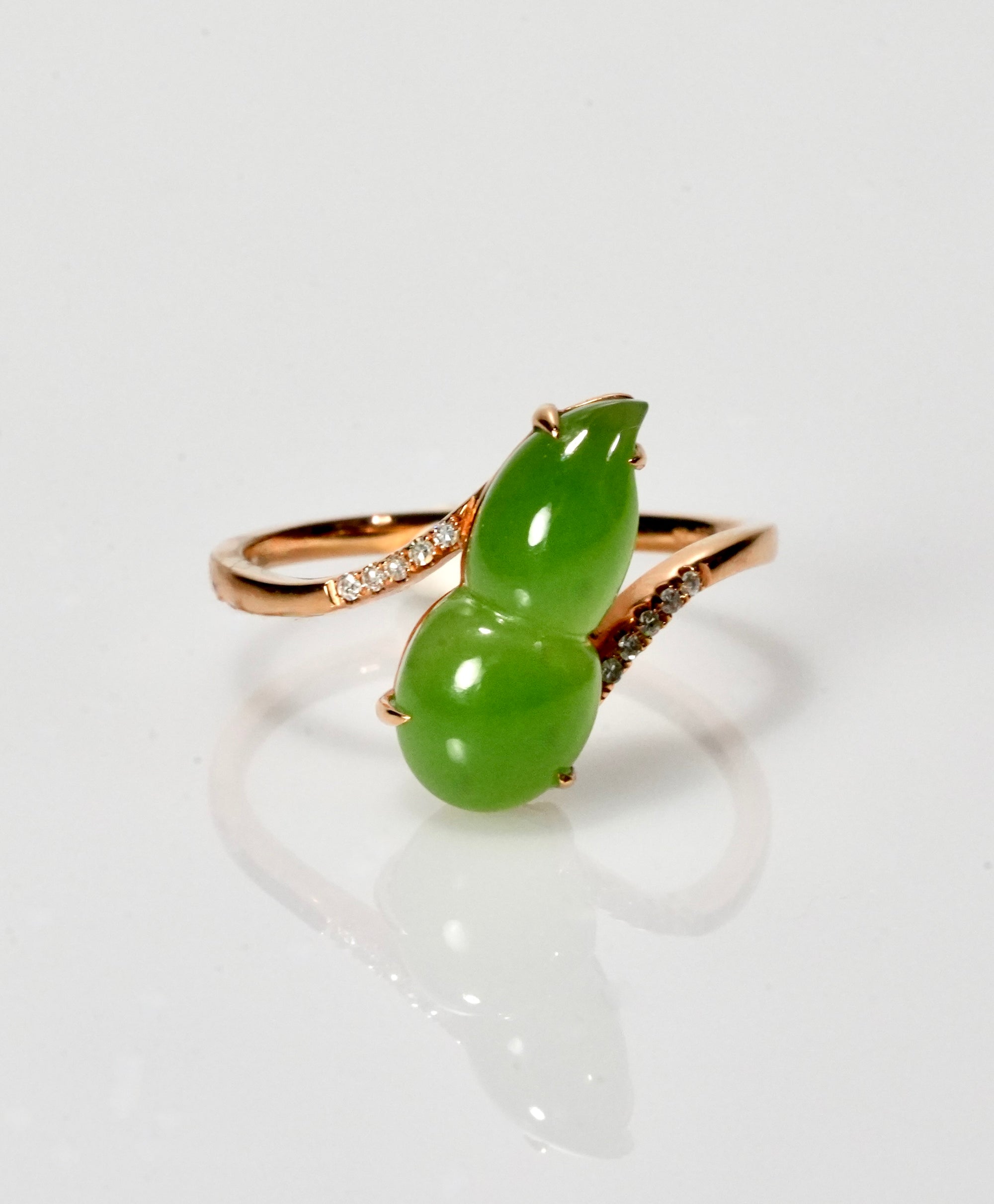 Siberian Nephrite Jade Ring #1604