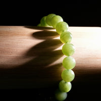 10mm Siberian Jade Beaded Bracelet #2759