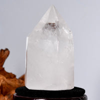 Madagascar White Crystal Point Tower