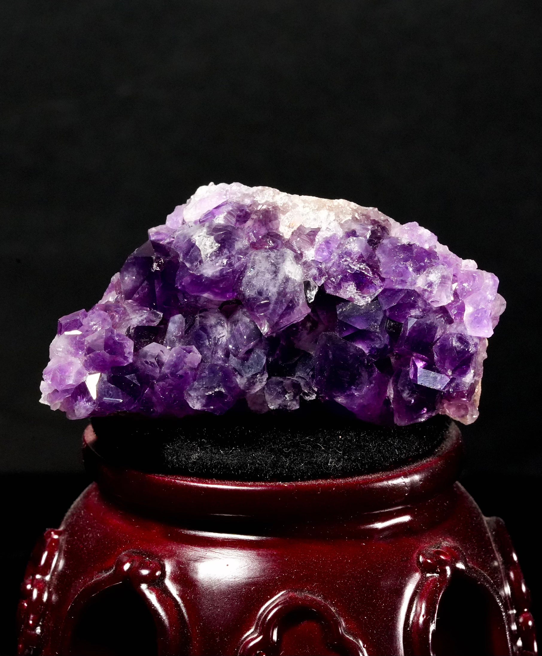 Amethyst Cluster Stone Base Cut (0.19LB) #3055