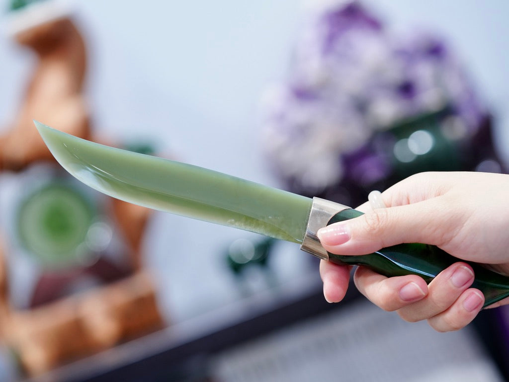 Siberian Jade Knife #2993