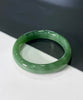 Siberian Jade Bangle Chatoyant Natural Jade Bracelet 56mm #1153