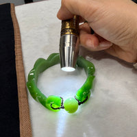 Unique Siberian Jade Bangle 60mm #2482