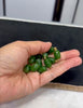 Top Grade Siberian Jade 14k Starry Night Bracelet #5032