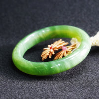 Chatoyant Jade Bangle #1949